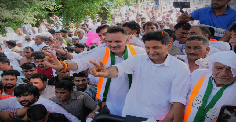 Kuldeep Vats with Deepender Singh Hooda