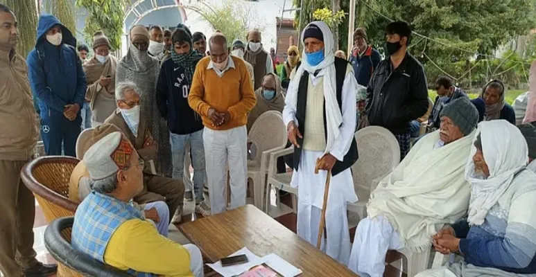 Laxman Singh Yadav Public Meeting