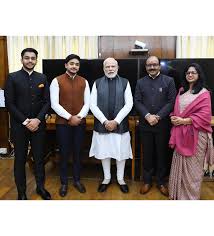 Pradeep Chaudhary Meet PM Modi ji