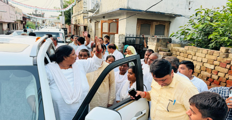 Shakuntla Khatak Visite in Villages