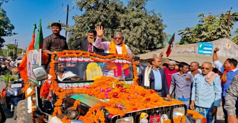 Babulal Marandi Rally