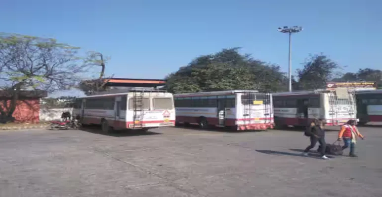 Naraingarh Bus stand