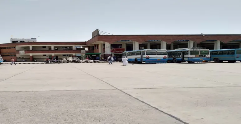 Nuh bus stand.