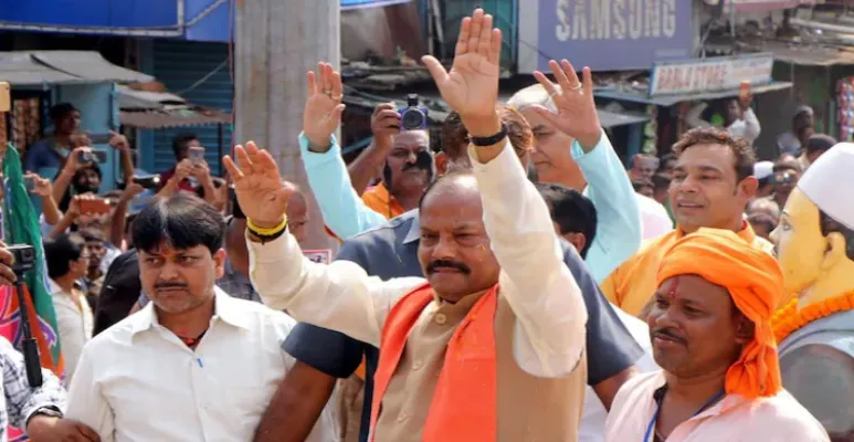 Raghubar Das Rally