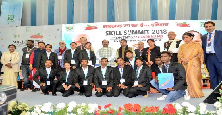 Ramchandra Chandravanshi in skill summit.