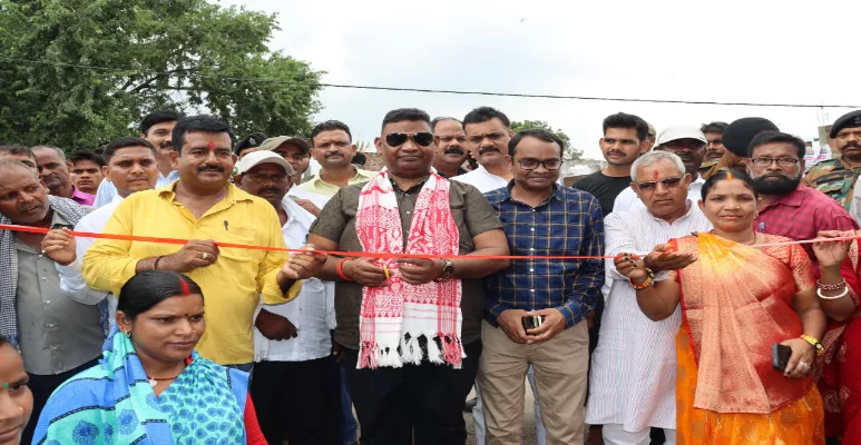 Satyanand Bhogta Ribbon Cutting