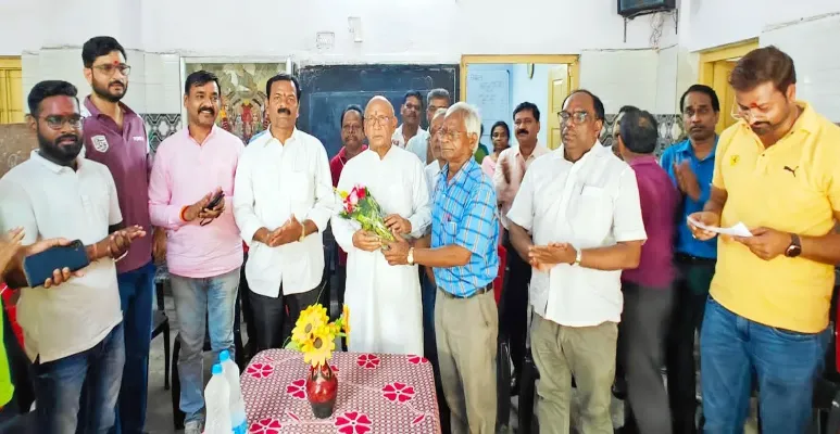 Schools Members Welcomed Saryu Roy